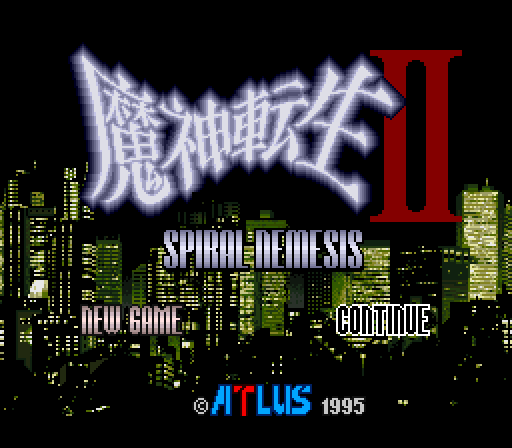 SFC�� ���_�]��II SPIRAL NEMESIS �^�C�g���摜